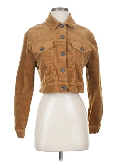 Pre-owned Love Tree Jacket In Brown