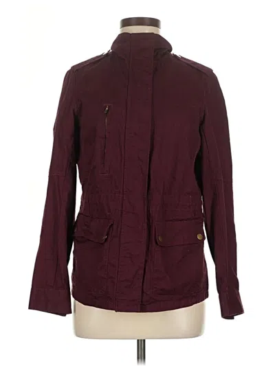 Pre-owned Love Tree Jacket In Burgundy