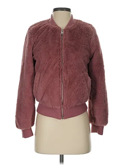 Pre-owned Love Tree Jacket In Burgundy