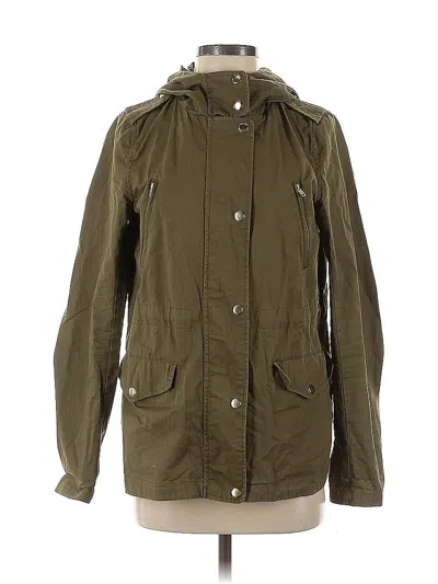 Pre-owned Love Tree Jacket In Green