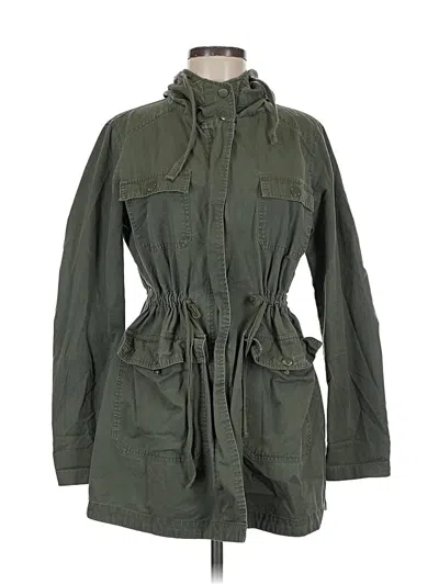 Pre-owned Love Tree Jacket In Green