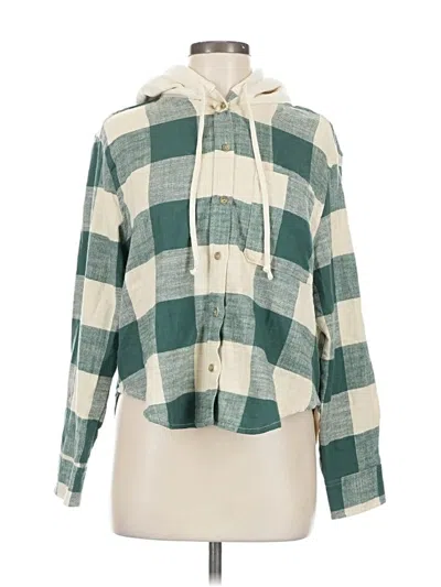 Pre-owned Love Tree Jacket In Green