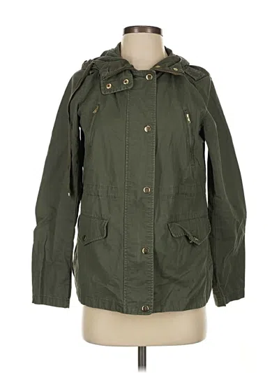 Pre-owned Love Tree Jacket In Green