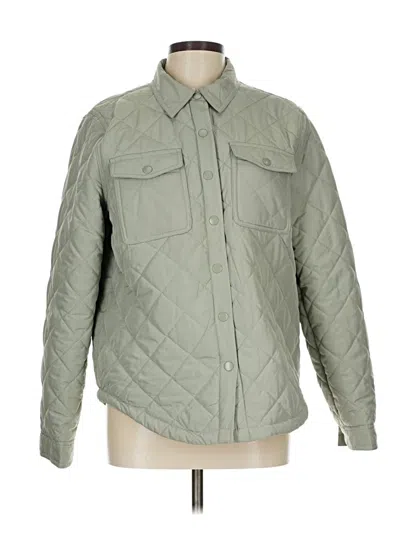 Pre-owned Love Tree Jacket In Green