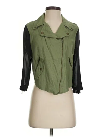 Pre-owned Love Tree Jacket In Green