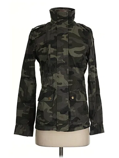 Pre-owned Love Tree Jacket In Green