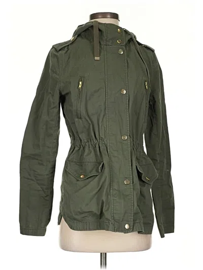 Pre-owned Love Tree Jacket In Green