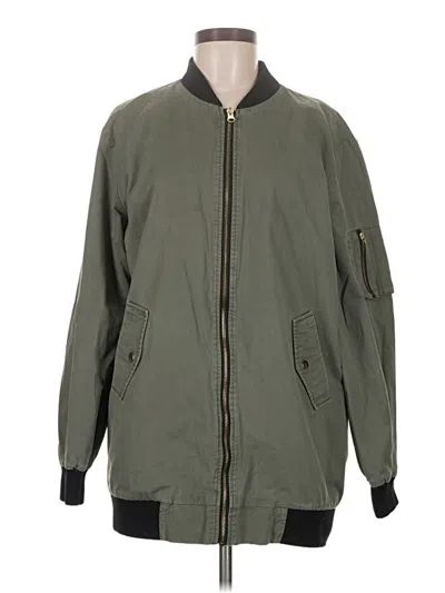 Pre-owned Love Tree Jacket In Green