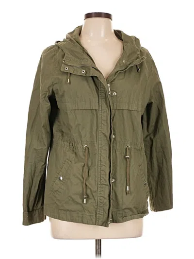 Pre-owned Love Tree Jacket In Green