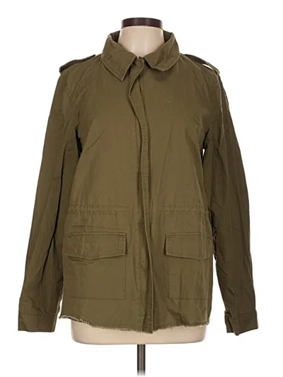 Pre-owned Love Tree Jacket In Green