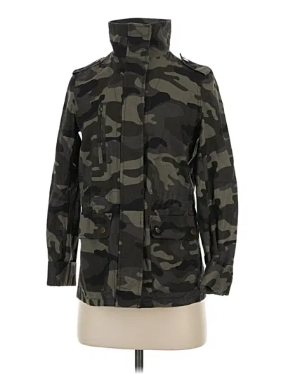 Pre-owned Love Tree Jacket In Green