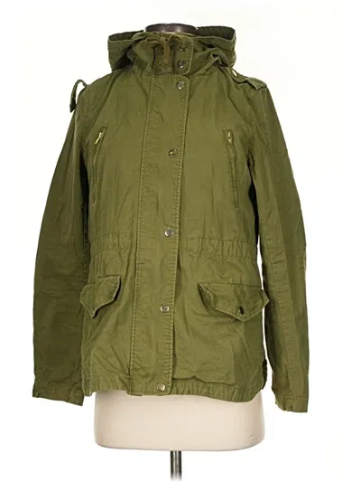Pre-owned Love Tree Jacket In Green