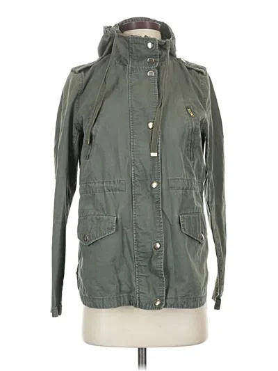 Pre-owned Love Tree Jacket In Green
