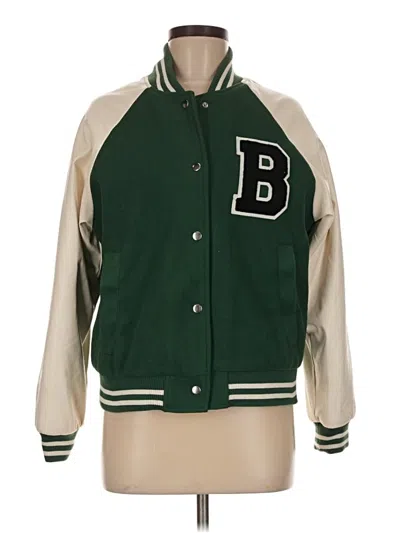 Pre-owned Love Tree Jacket In Green