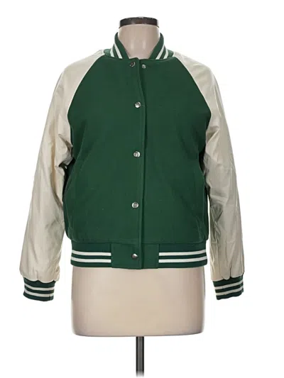 Pre-owned Love Tree Jacket In Green