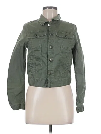 Pre-owned Love Tree Jacket In Green