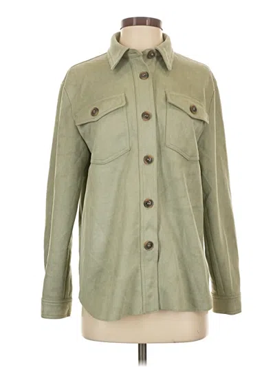 Pre-owned Love Tree Jacket In Green