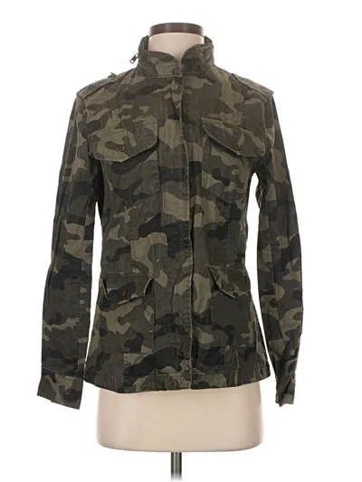 Pre-owned Love Tree Jacket In Green
