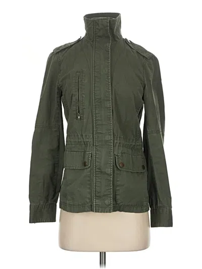 Pre-owned Love Tree Jacket In Green