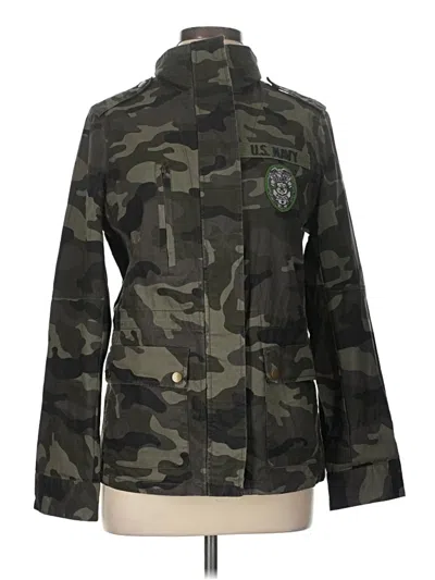 Pre-owned Love Tree Jacket In Green