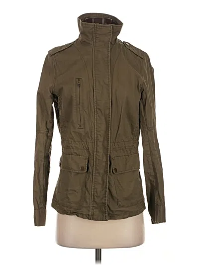 Pre-owned Love Tree Jacket In Green