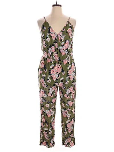 Love Tree Jumpsuit In Green