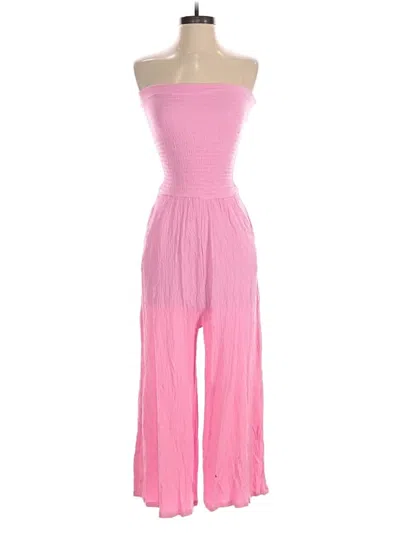 Pre-owned Love Tree Jumpsuit In Pink