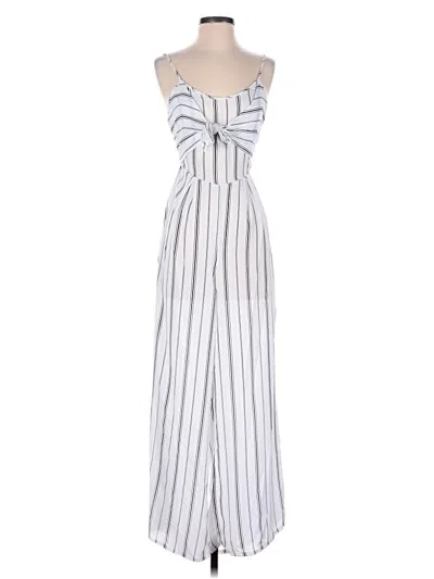 Pre-owned Love Tree Jumpsuit In White