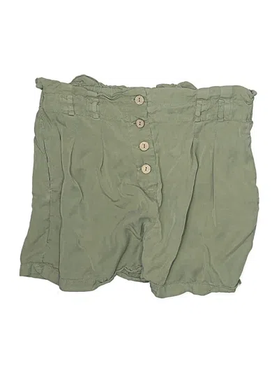 Pre-owned Love Tree Khaki Shorts In Green