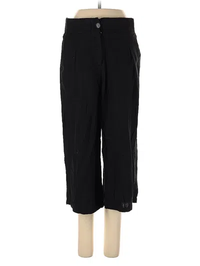 Pre-owned Love Tree Linen Pants In Black