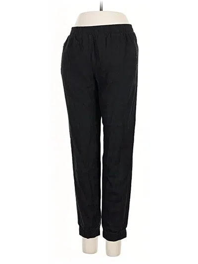 Pre-owned Love Tree Linen Pants In Black