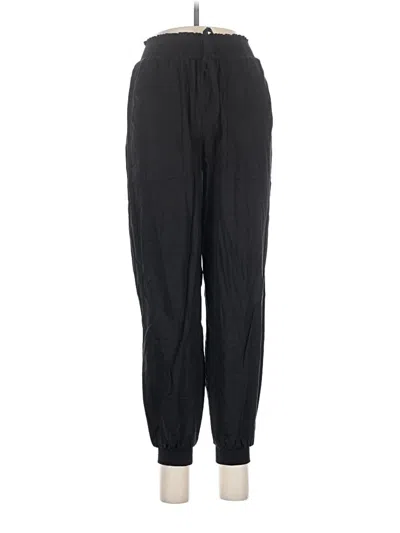 Pre-owned Love Tree Linen Pants In Black