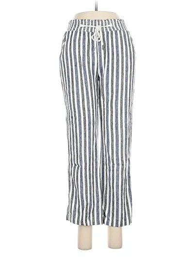 Pre-owned Love Tree Linen Pants In Blue