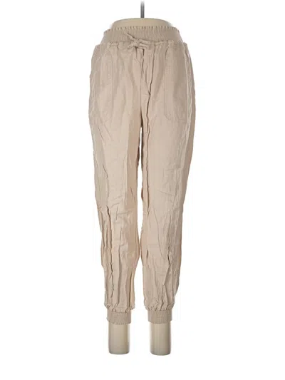 Pre-owned Love Tree Linen Pants In Brown