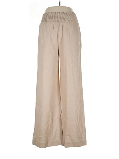 Pre-owned Love Tree Linen Pants In Tan