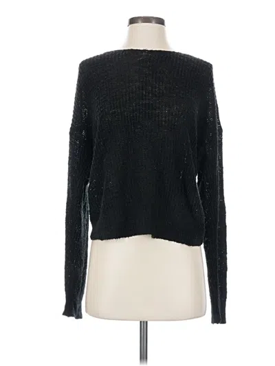 Pre-owned Love Tree Long Sleeve T-shirt In Black