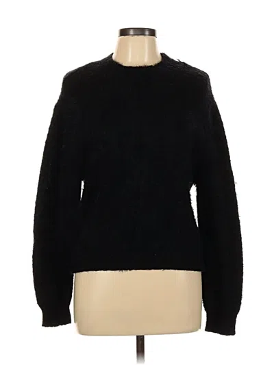 Pre-owned Love Tree Pullover Sweater In Black