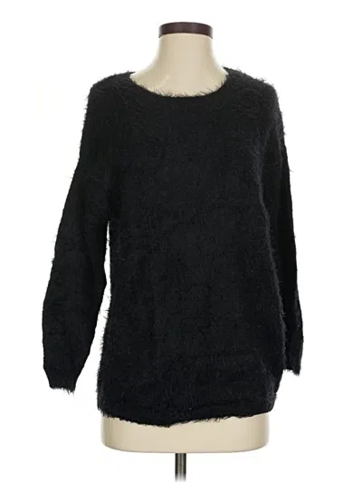 Pre-owned Love Tree Pullover Sweater In Black