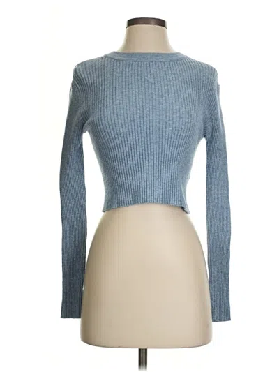 Pre-owned Love Tree Pullover Sweater In Blue