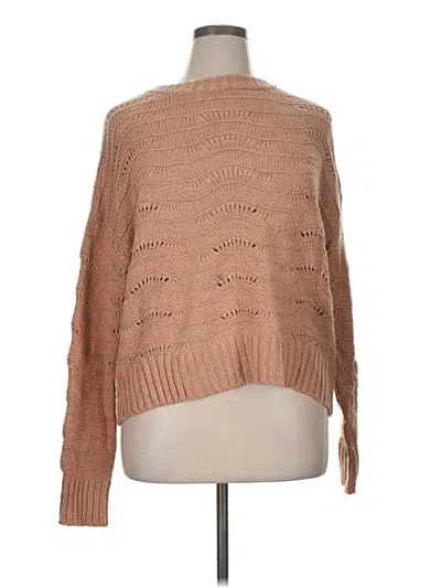 Pre-owned Love Tree Pullover Sweater In Brown