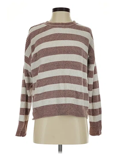 Pre-owned Love Tree Pullover Sweater In Brown
