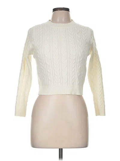 Pre-owned Love Tree Pullover Sweater In Ivory