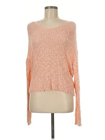 Pre-owned Love Tree Pullover Sweater In Orange