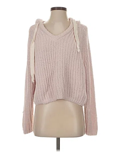 Pre-owned Love Tree Pullover Sweater In Pink