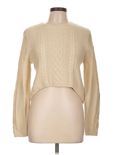 Pre-owned Love Tree Pullover Sweater In Tan