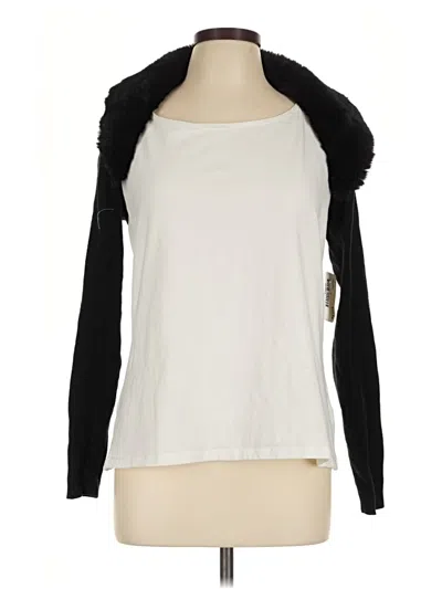 Pre-owned Love Tree Shrug In White