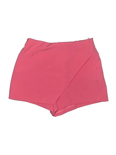Pre-owned Love Tree Skort In Pink