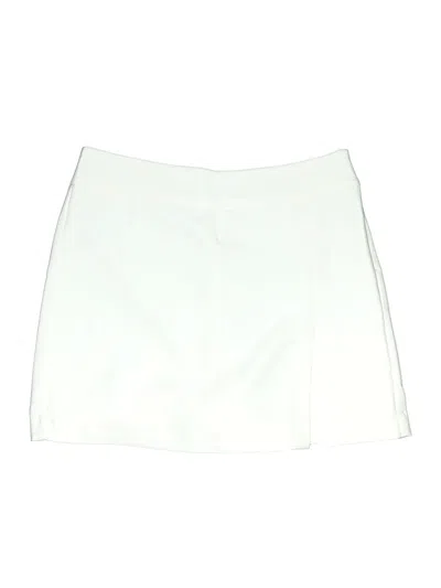 Pre-owned Love Tree Skort In White