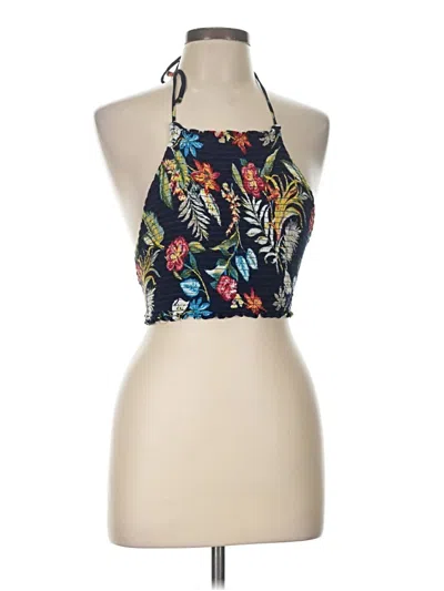 Pre-owned Love Tree Sleeveless Blouse In Black
