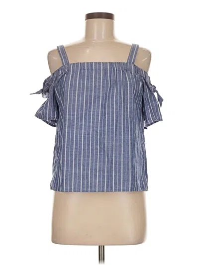 Pre-owned Love Tree Sleeveless Blouse In Blue